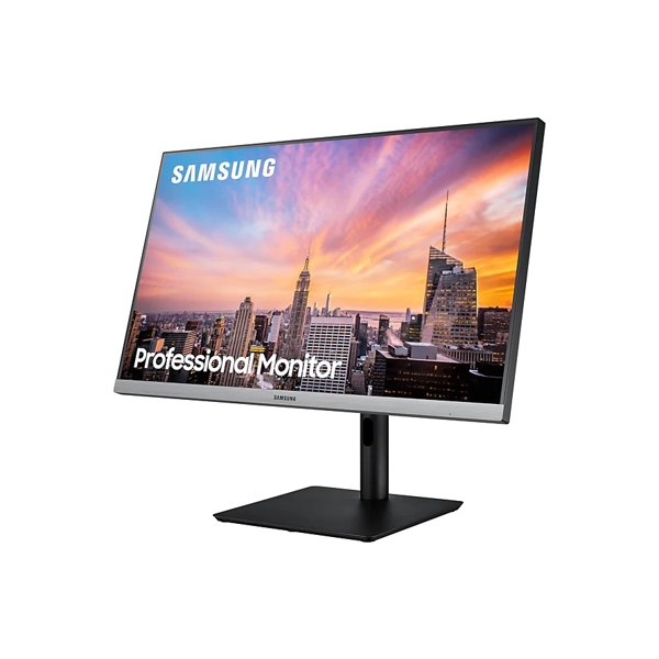 მონიტორი SAMSUNG LS24R650FDIXCI 23.6" FHD IPS 5MS 75 Hz Black