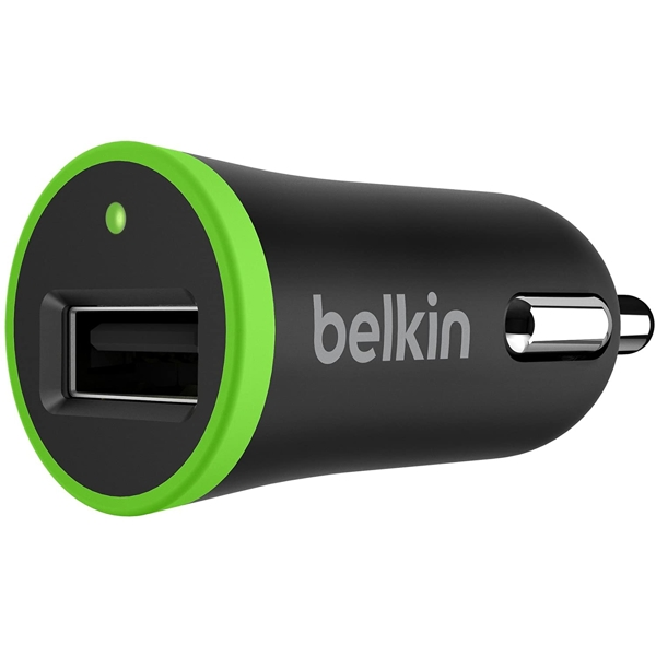 მანქანის USB დამტენი BELKIN F8J014BTBLK Single Micro Car Charger Black