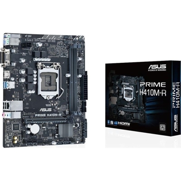 დედა დაფა Asus Prime H410M-R-SILGA1200, H410, HDMI, DVI, D-SUB, MB