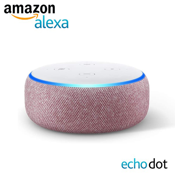 ჭკვიანი ასისტენტი Amazon Echo Dot (3rd Gen) Smart speaker with Alexa - Heather Plum