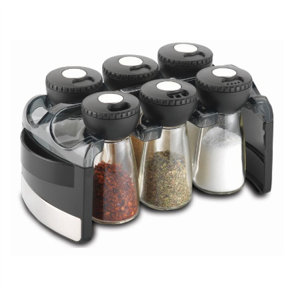 სანელებლების კომპლექტი korkmaz A621 AROMA Spices Set Grey