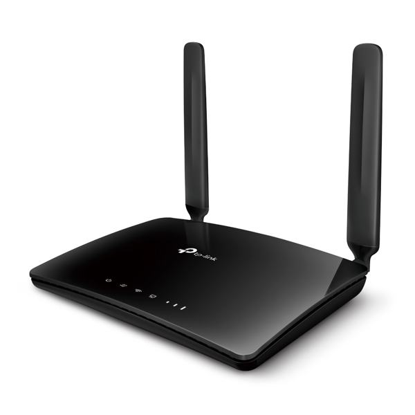 TP-Link TL-MR6400, 300Mbps, LTE Router, Black