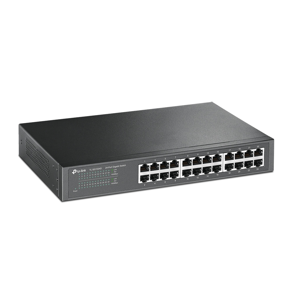 სვიჩი TP-Link TL-SG1024D 24-port Gigabit Switch 24 10/100/1000M RJ45 ports