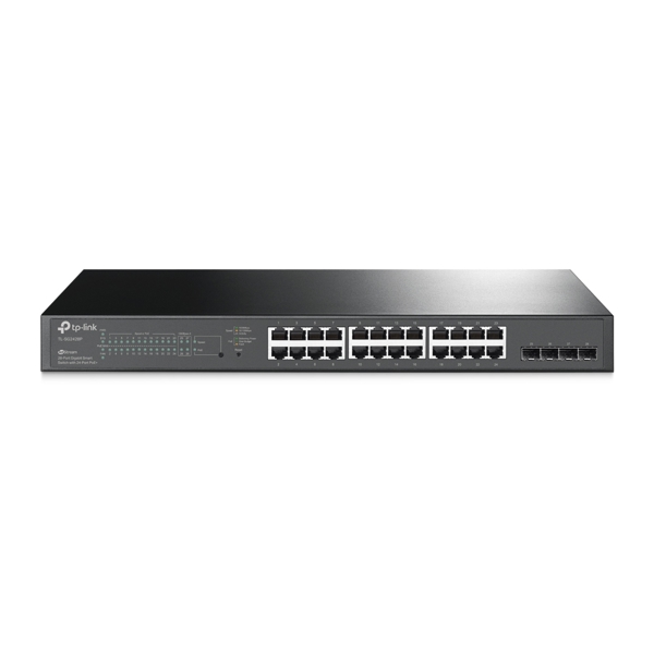 სვიჩი TP-LINK TL-SG2428P JetStream 28-Port Gigabit Smart Switch with 24-Port PoE+