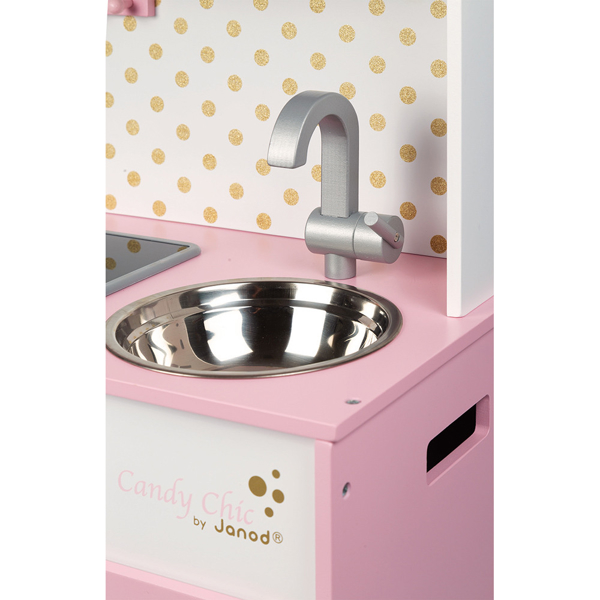 სათამაშო სამზარეულო Janod J06554 Candy Chic Kitchen Pink