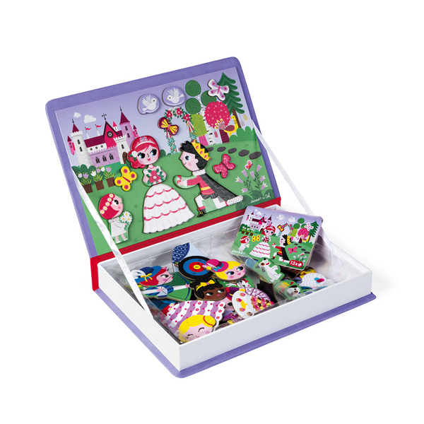 Janod J02725 Magnetic book Princess