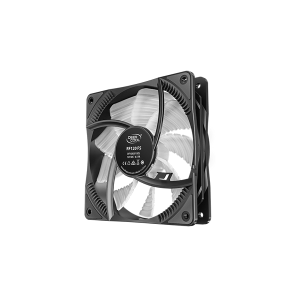 ქულერი DEEPCOOL RF120 FS 120mm 4-pin PWMCase Fan from 6 high-brightness long-lasting LEDS