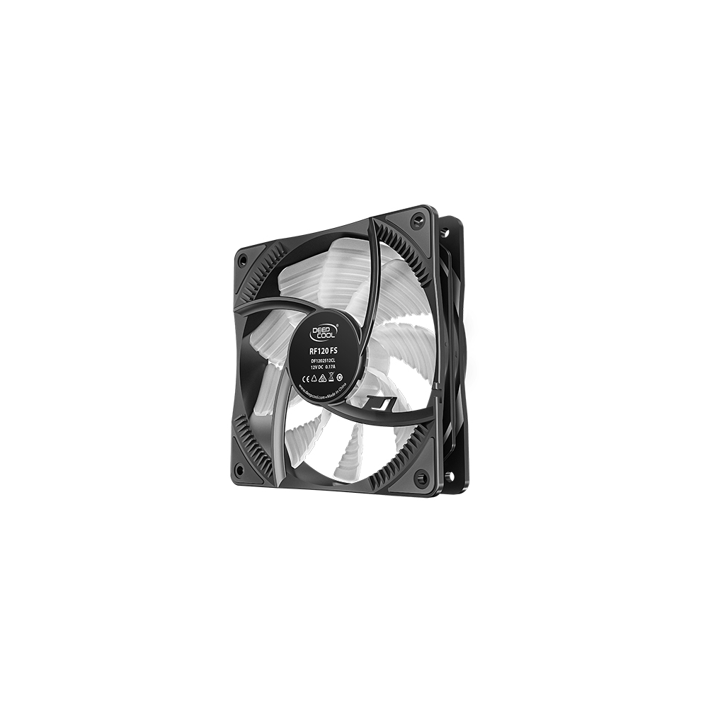ქულერი DEEPCOOL RF120 FS 120mm 4-pin PWMCase Fan from 6 high-brightness long-lasting LEDS