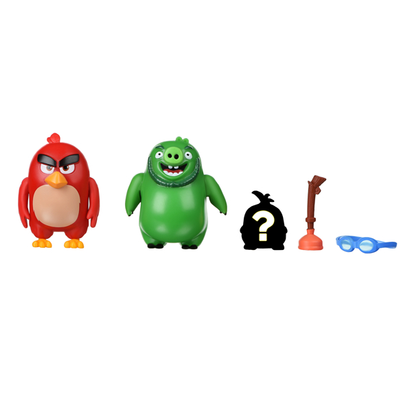 angry birds Jazwares ANB - Mission Flock (Red and Leonard)