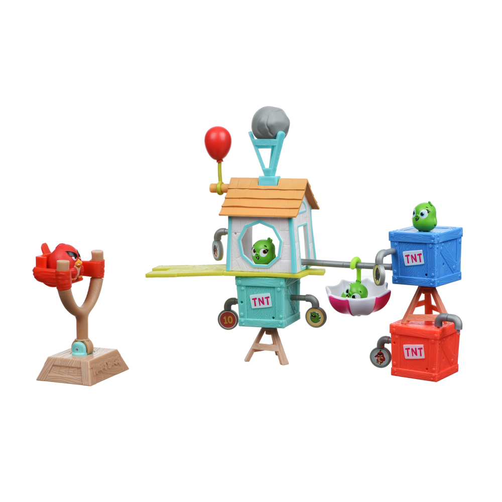 სათამაშო ნაკრები angry birds Jazwares ANB - Medium Playset