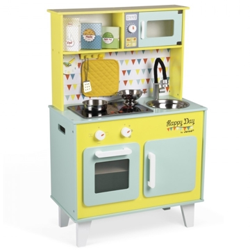 სათამაშო სამზარეულო Janod J06564 Play set Kitchen Happy day