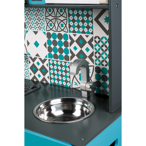 სათამაშო სამზარეულო Janod J06555 Kitchen Lagoon Maxi Cooker Blue