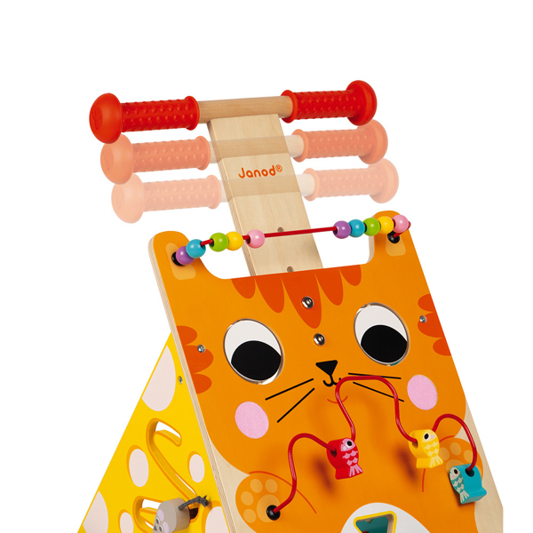 საბავშვო ვოლქერი Janod J08005 Multi-Activities Cat Baby Walker