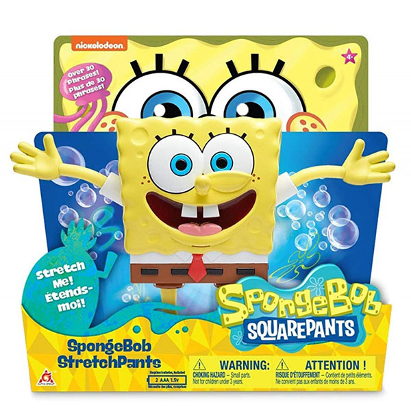 Sponge Bob EU691101 Interactive StretchPants Toy with Sound