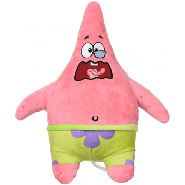 პატრიკი Sponge Bob EU690903 Exsqueeze Me Plush Patrick Burp with sound