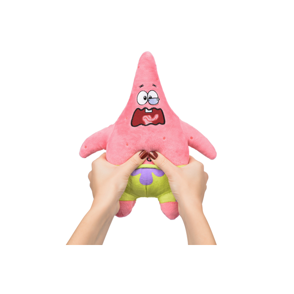 პატრიკი Sponge Bob EU690903 Exsqueeze Me Plush Patrick Burp with sound