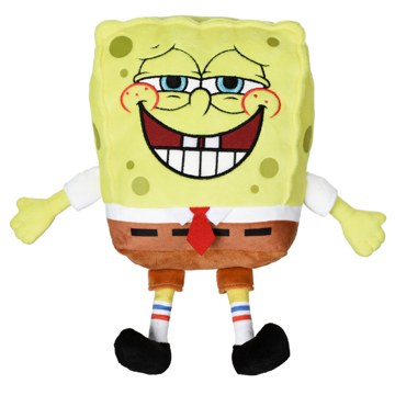 სპანჯბობი Sponge Bob EU690902 Exsqueeze Me Plush SpongeBob Fart with sound