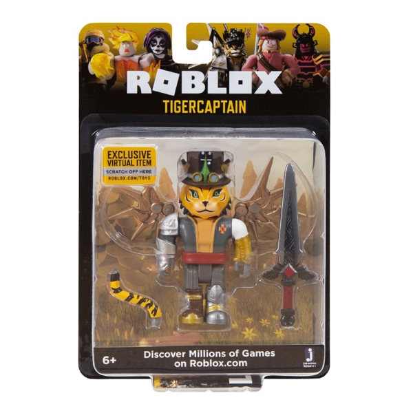 სათამაშო ფიგურა roblox Jazwares ROG - Core Figures (TigerCaptain) W4