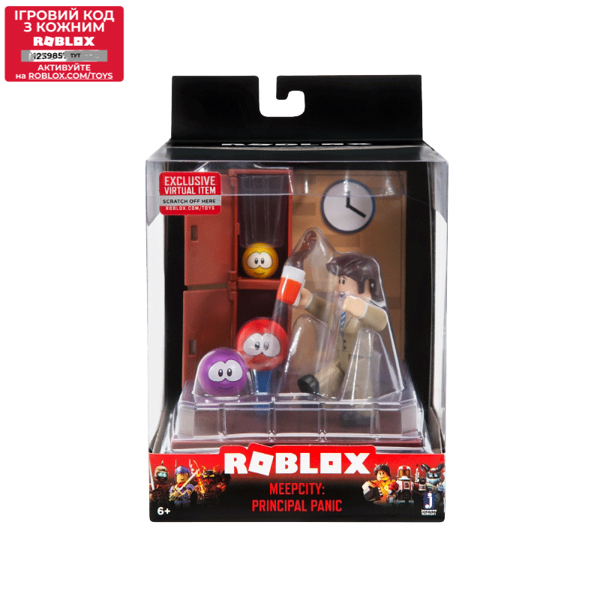 roblox Jazwares ROB- Desktop Series  (Meep City: Principal Panic)