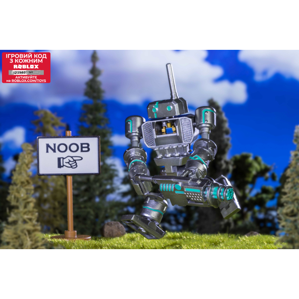 სათამაშო ფიგურა roblox Jazwares ROB - 1 Figure Pack (Noob Attack - Mech Mobility)