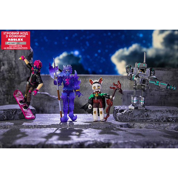 სათამაშო ფიგურა roblox Jazwares ROB - 1 Figure Pack (Crystello the Crystal God) W7