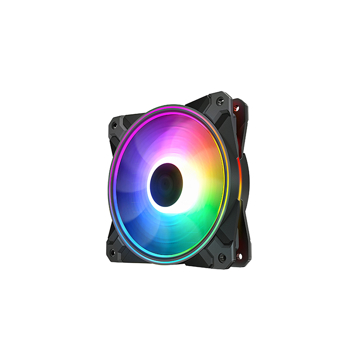 ქულერი CF120 PLUS DEEPCOOL Case Fan120mm 4-Pin PWM RGB LEDLights 1.92W