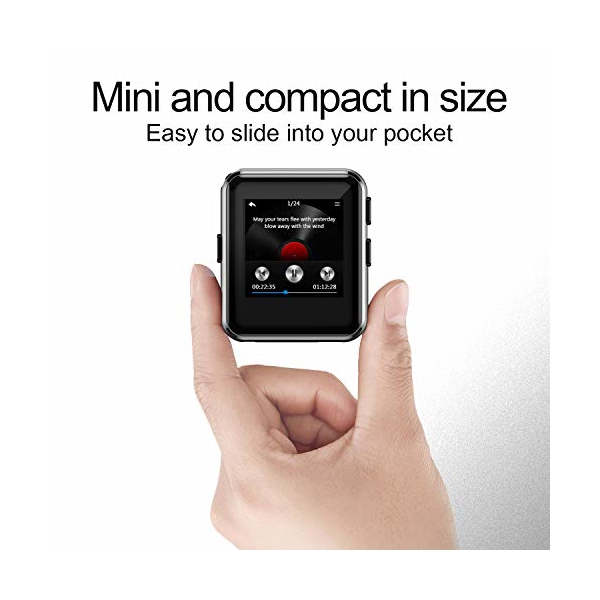 MP3 ფლეიერი Benjie BJ-A29 8GB Bluetooth MP3 Player (Black)