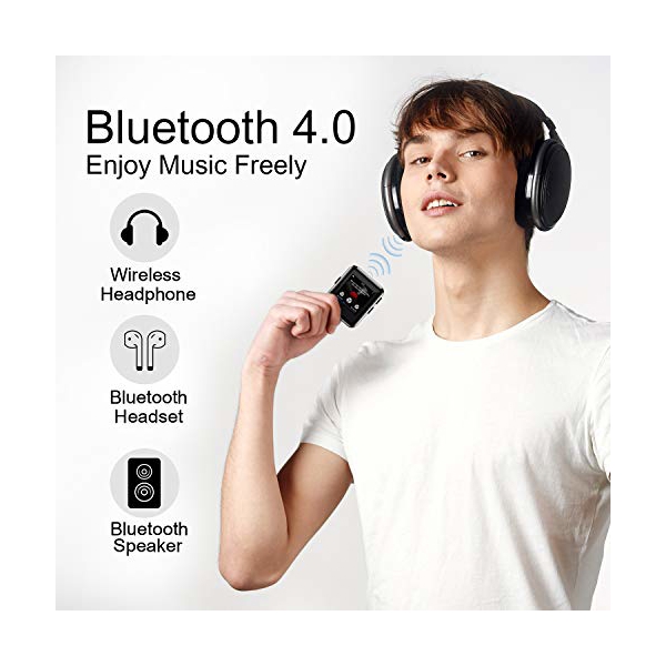 MP3 ფლეიერი Benjie BJ-A29 8GB Bluetooth MP3 Player (Black)