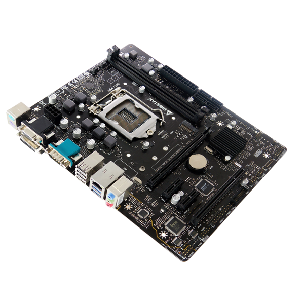 დედა დაფა BIOSTAR INTEL H410 LGA 1151, SOCKET 1200, UATX, GBE