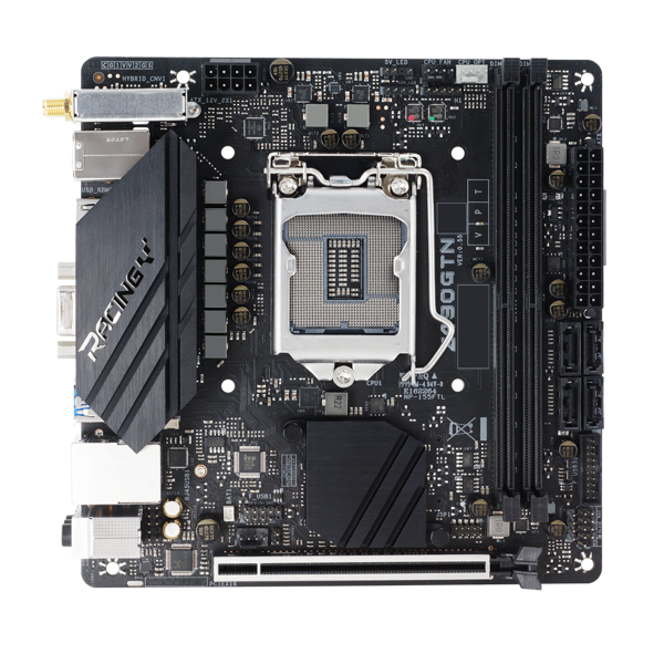 დედა დაფა BIOSTAR INTEL Z490 LGA 1151 MAINBOARD, SOCKET 1200, MINI ITX, GBE