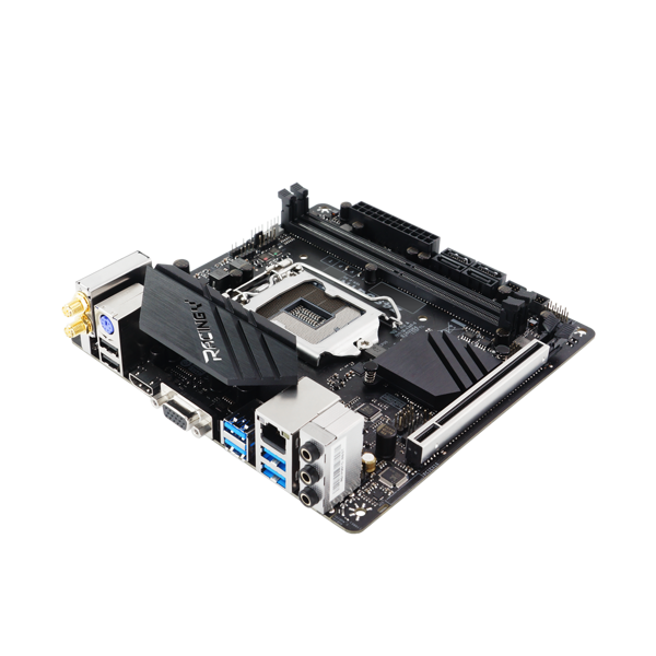 დედა დაფა BIOSTAR INTEL Z490 LGA 1151 MAINBOARD, SOCKET 1200, MINI ITX, GBE