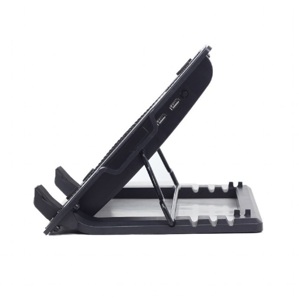 ნოუთბუქის ქულერი GMB NBS-1F17T-01 Notebook Cooling Stand max17" With Height Adjustment