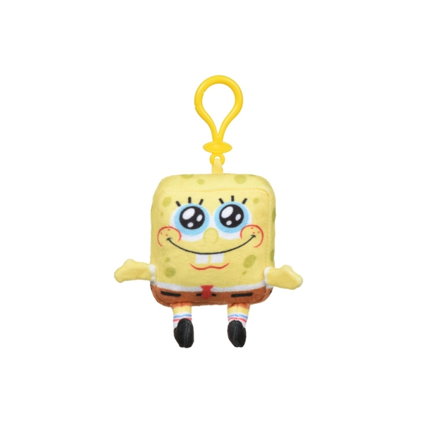 სპანჯბობის გმირი სათამაშო Sponge Bob EU690400, 1Pcs, Sponge Bob Square Pants - Mini Key Plush