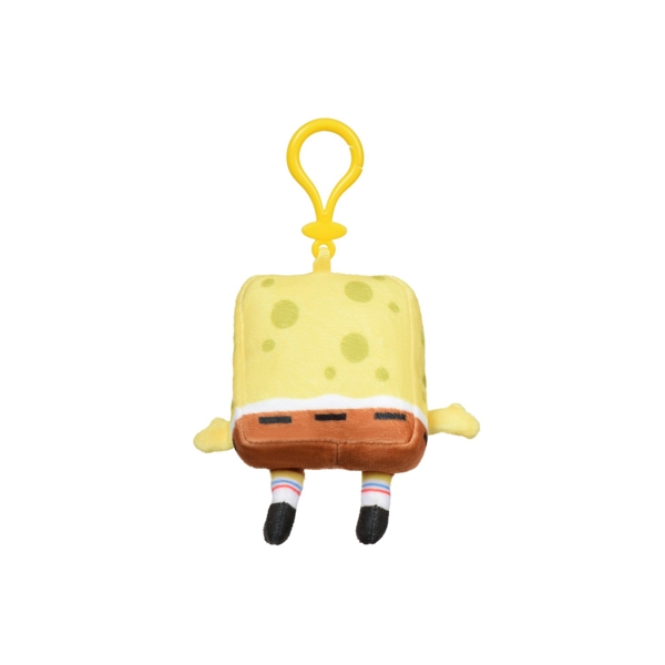 სპანჯბობის გმირი სათამაშო Sponge Bob EU690400, 1Pcs, Sponge Bob Square Pants - Mini Key Plush