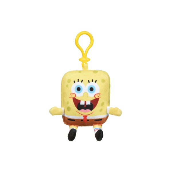 სპანჯბობის გმირი სათამაშო Sponge Bob EU690400, 1Pcs, Sponge Bob Square Pants - Mini Key Plush