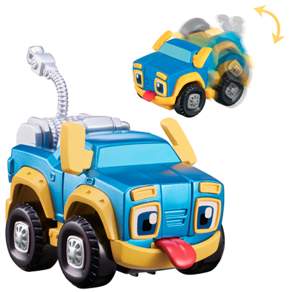 სათამაშო მანქანა Rev & Roll EU881110 Funny Mini Vehicles-Rumble