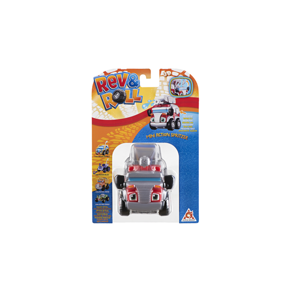 სათამაშო მანქანა Rev & Roll EU881130 Funny Mini Vehicles-Spritzer