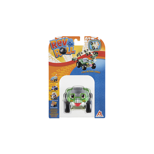 Rev & Roll EU881140 Funny Mini Vehicles-Crash