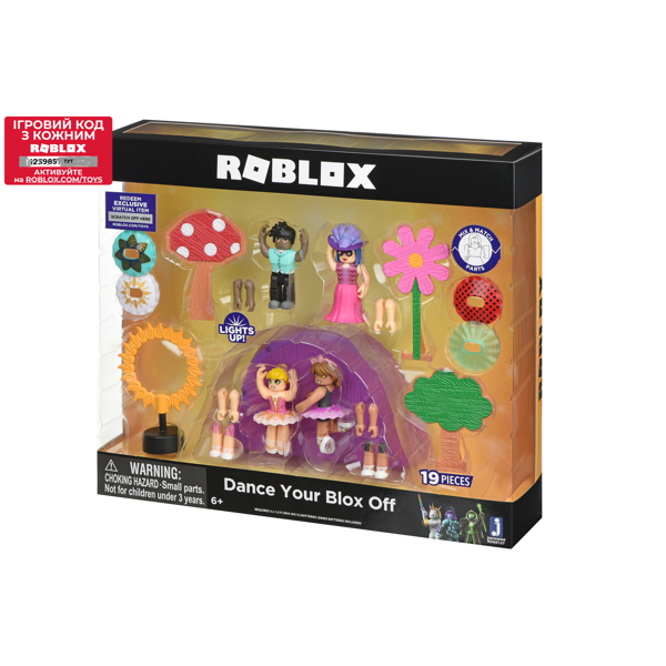 სათამაშო ფიგურები კომპექთში roblox Jazwares ROG - Feature Environmental Set (Dance Your Blox Off)