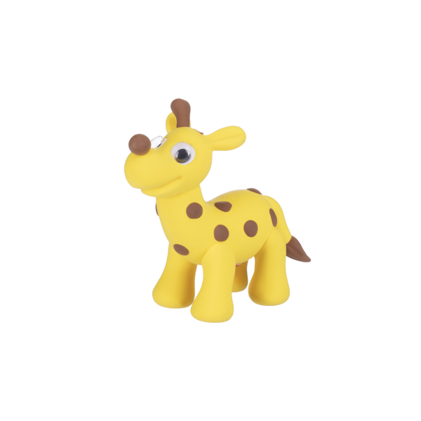 პლასტელინი PAULINDA Super Dough Paulinda Fun4one Giraffe self-adhesive moving eyes