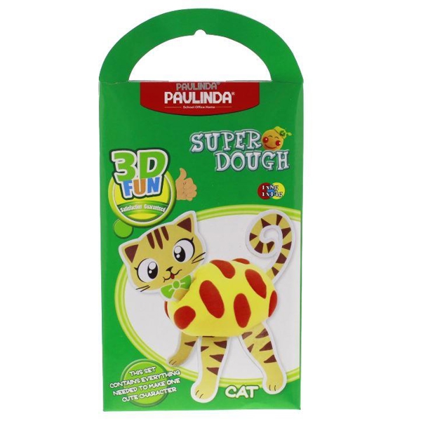 პლასტელინი PAULINDA Super dough Paulinda  super dough-3D FUN