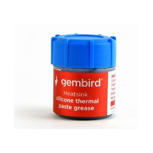 თერმოპასტა Gembird TG-G15-02 Heatsink Silicone Thermal Paste Grease, 15 G