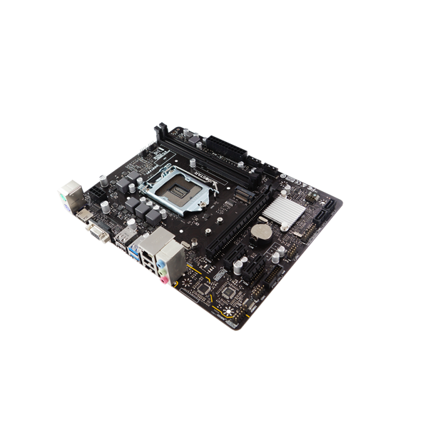 დედა დაფა BIOSTAR INTEL H410, LGA 1151 SOCKET 1200, UATX, GBE