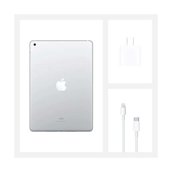 ტაბლეტი Apple iPad 10.2'' IPAD WI-FI 3GB, 32GB Silver (Model A2270)