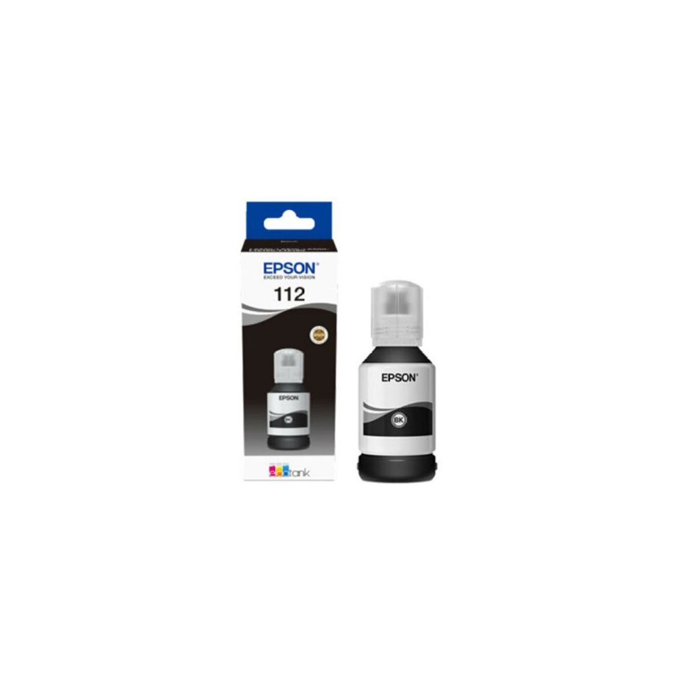 Epson EcoTank 112 I/C (b) L6570 / L15150 L6490 Black Bottle