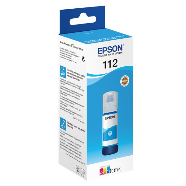 Epson EcoTank 112 I/C (C) L6570 / L15150 L6490 Cyan Bottle