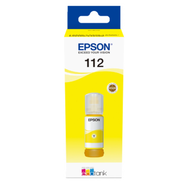 Epson EcoTank 112 I/C (Y) L6570 / L15150 L6490 Yellow Bottle