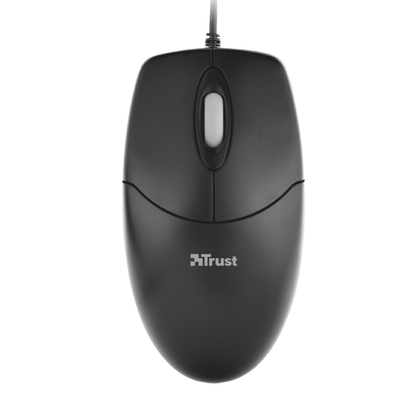 მაუსი TRUST Basi Mouse - black (16591)