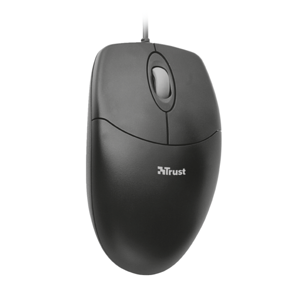 მაუსი TRUST Basi Mouse - black (16591)