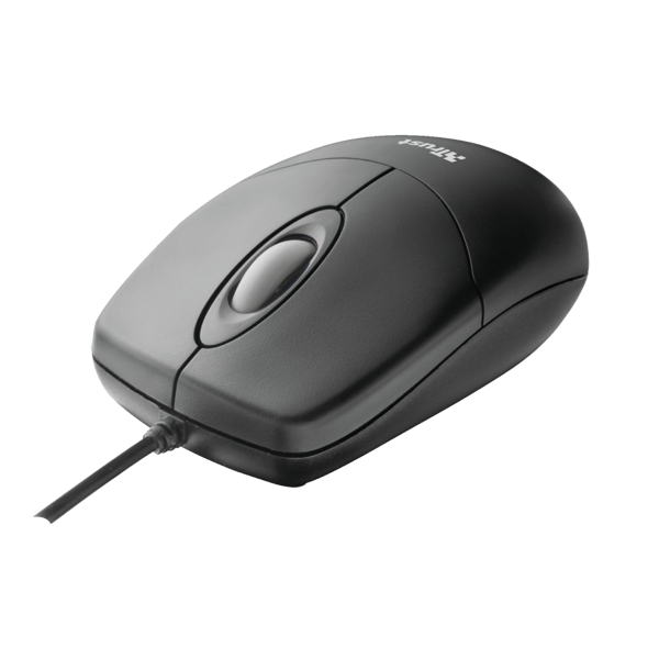 მაუსი TRUST Basi Mouse - black (16591)